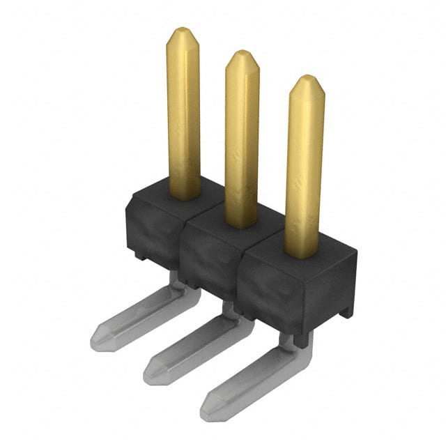 TSW-103-25-F-S-RA CONN HEADER R/A 3POS 2.54MM