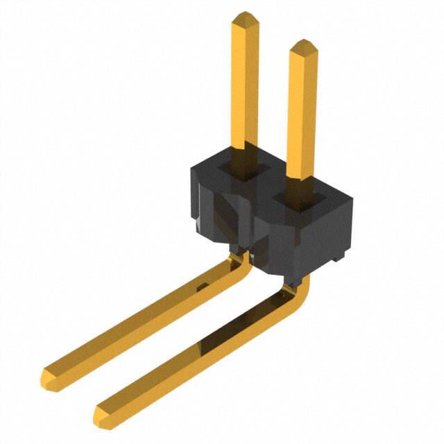 TSW-102-09-G-S-RA CONN HEADER R/A 2POS 2.54MM