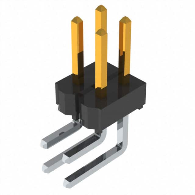 TSW-102-08-S-D-RA CONN HEADER R/A 4POS 2.54MM