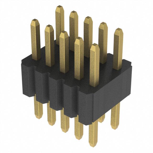 HPH2-B-10-UA CONN HEADER VERT 10POS 1.27MM