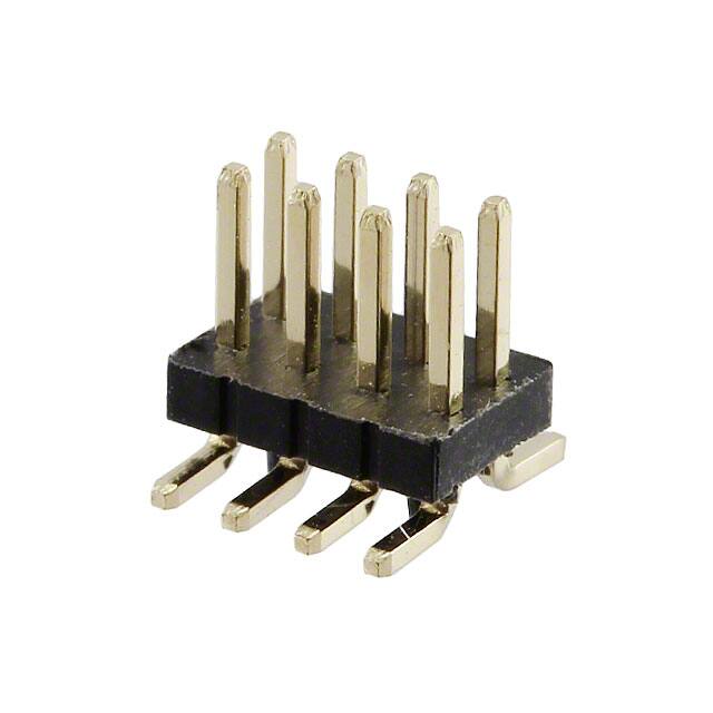 GRPB042VWQP-RC CONN HEADER SMD 8POS 1.27MM