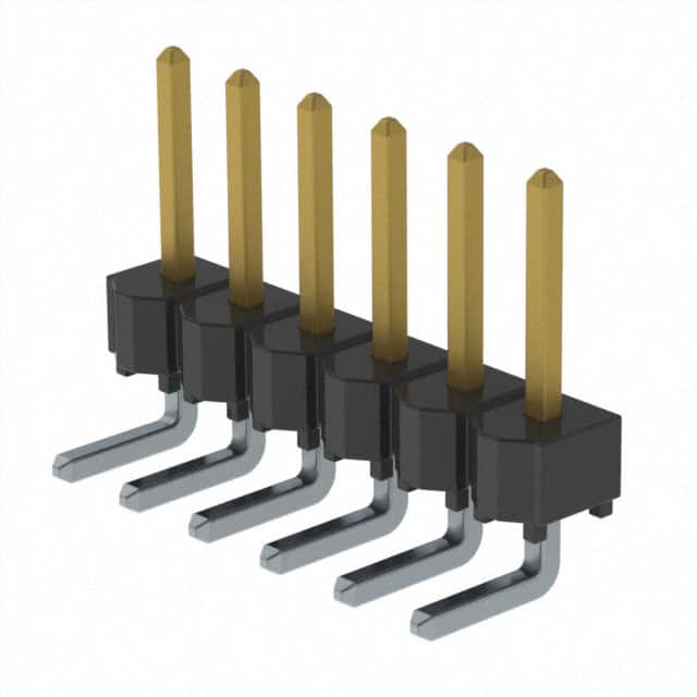 HTSW-106-08-S-S-RA CONN HEADER R/A 6POS 2.54MM