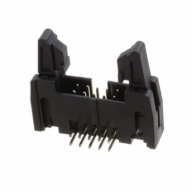 MHR-10-HUAS CONN HEADER R/A 10POS 2.54MM
