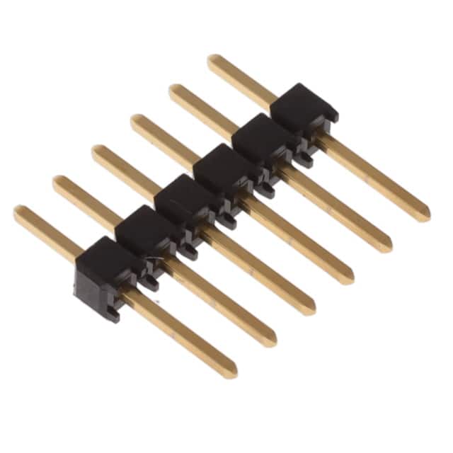 MTSW-106-08-G-S-180 CONN HEADER VERT 6POS 2.54MM