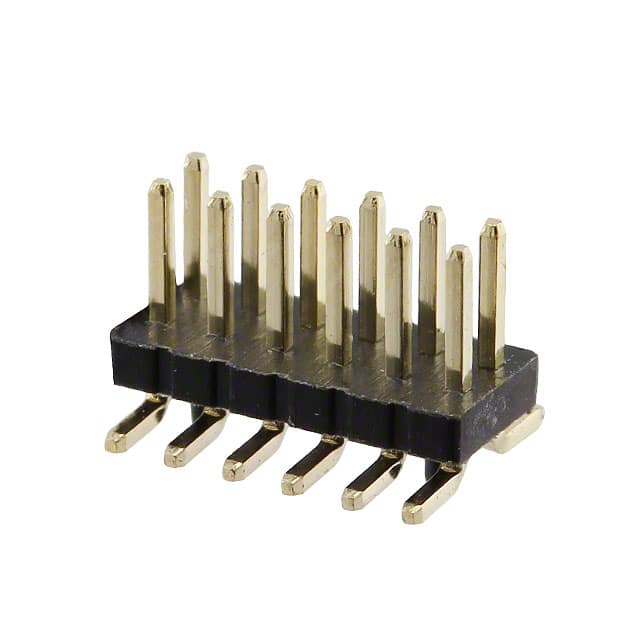 GRPB062VWQP-RC CONN HEADER SMD 12POS 1.27MM