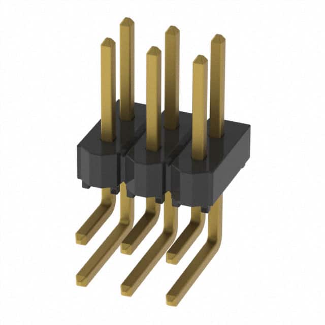 HTSW-103-08-G-D-RA CONN HEADER R/A 6POS 2.54MM