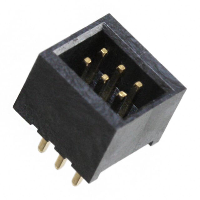 SBH51-LPSE-D03-ST-BK CONN HEADER VERT 6POS 1MM