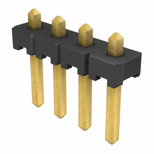 MTLW-104-05-G-S-185 CONN HEADER VERT 4POS 2.54MM