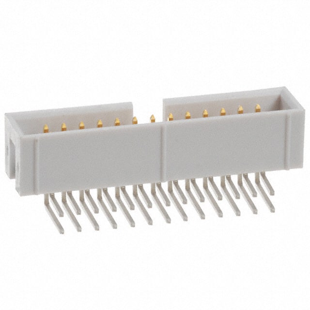 AWHW26A-0102-T-R CONN HEADER R/A 26POS 2.54MM