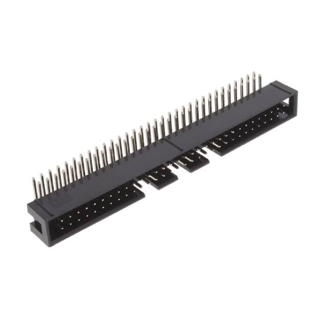 BHR-64-HUA CONN HEADER R/A 64POS 2.54MM