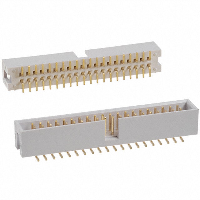 AWHW 40G-SMD CONN HEADER SMD 40POS 2.54MM
