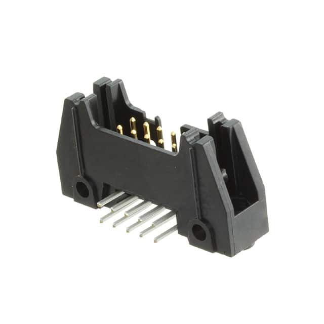 3793-5002 CONN HEADER R/A 10POS 2.54MM