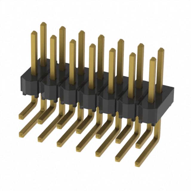 HTSW-107-08-G-D-RA CONN HEADER R/A 14POS 2.54MM