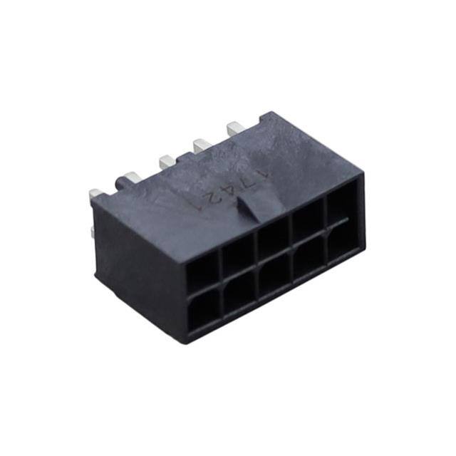 2125201010 MINI-FIT MAX 10CKT HDR VERT