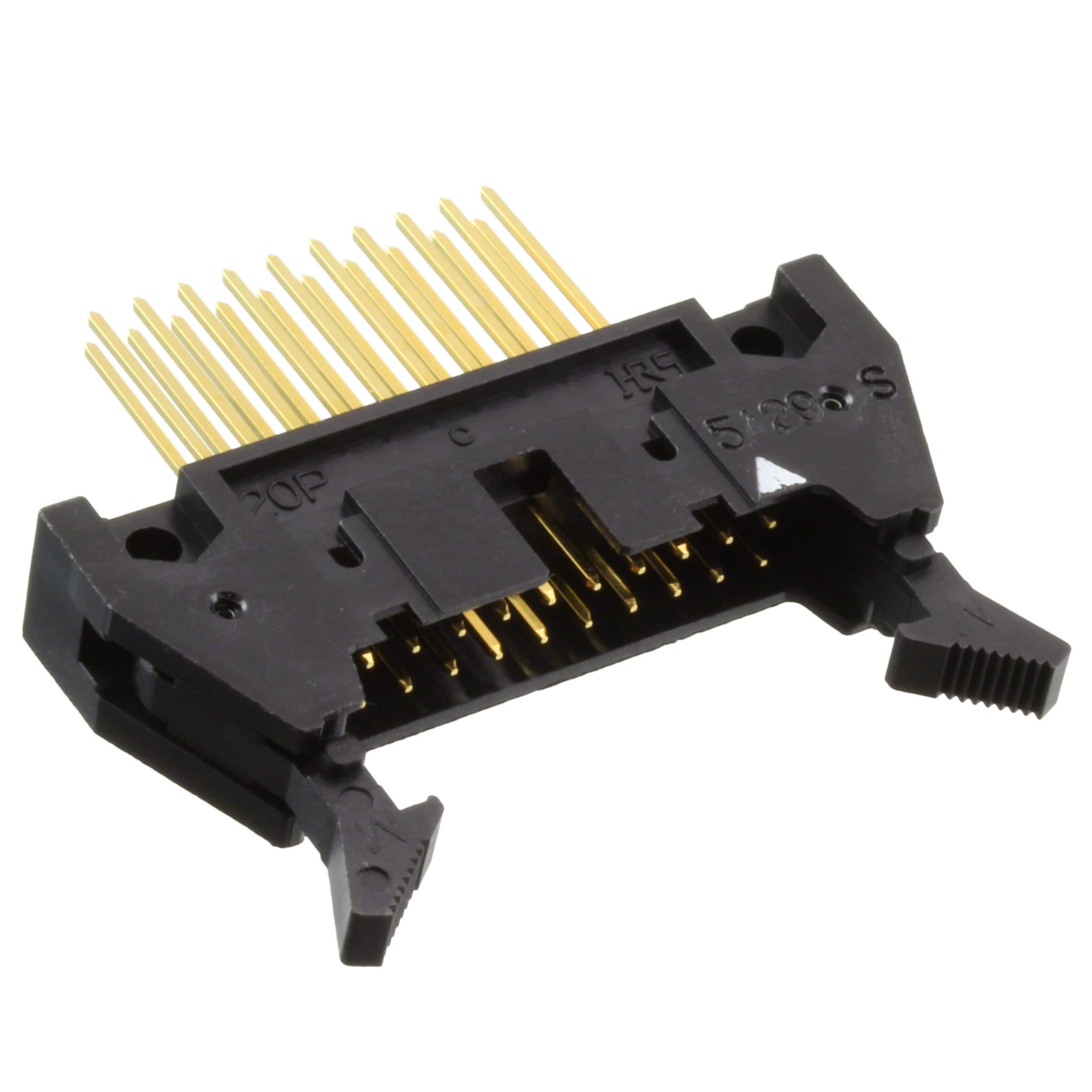 HIF3BA-20P-2.54W CONN HEADER VERT 20POS 2.54MM