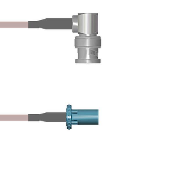 Q-0D05A0005003M CBL ASSY BNC-FAKRA PLUG RG316 3M