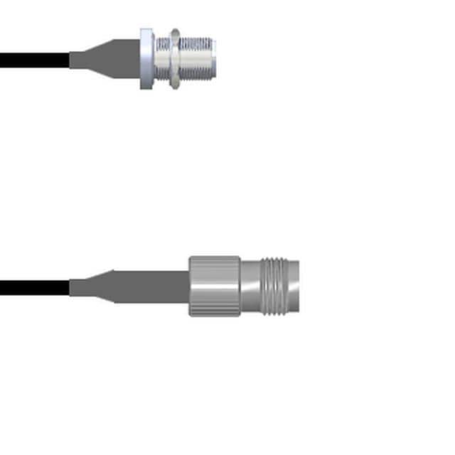 Q-1U04G0003003M CBL ASSY N TO TNC JACK RG174 3M