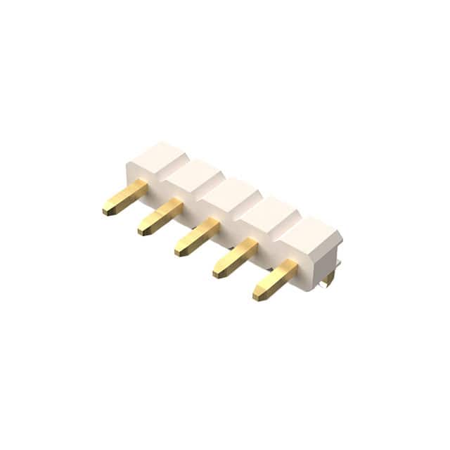 BG303-05-A-0300-L-G CONN HEADER R/A 5POS 2.54MM