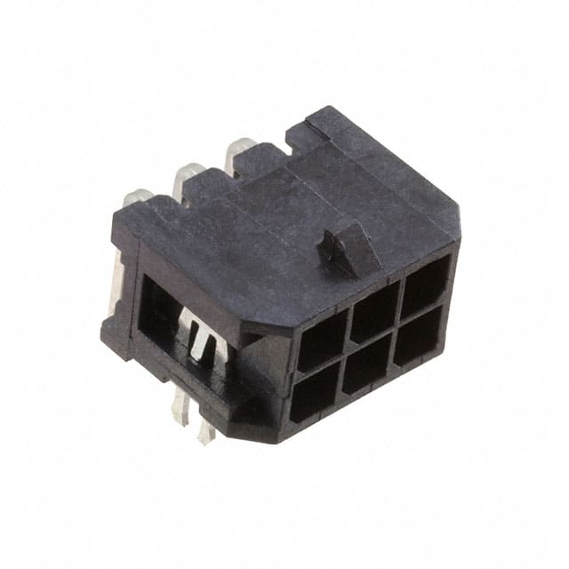 DML-06-A-H-T-A-SBL CONN HEADER R/A 6POS 3MM