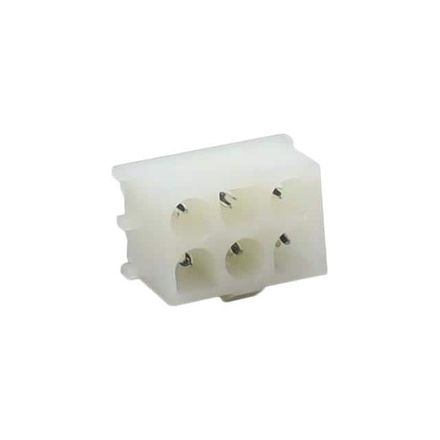 DME-06-S2-SQ PCB MOUNT PIN HEADER (W/OUT POLA