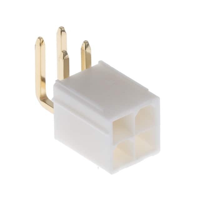 10131318-0411100LF CONN HEADER R/A 4POS 4.2MM