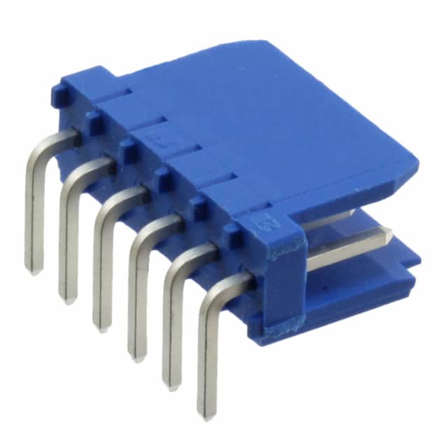76382-406LF CONN HEADER R/A 6POS 2.54MM