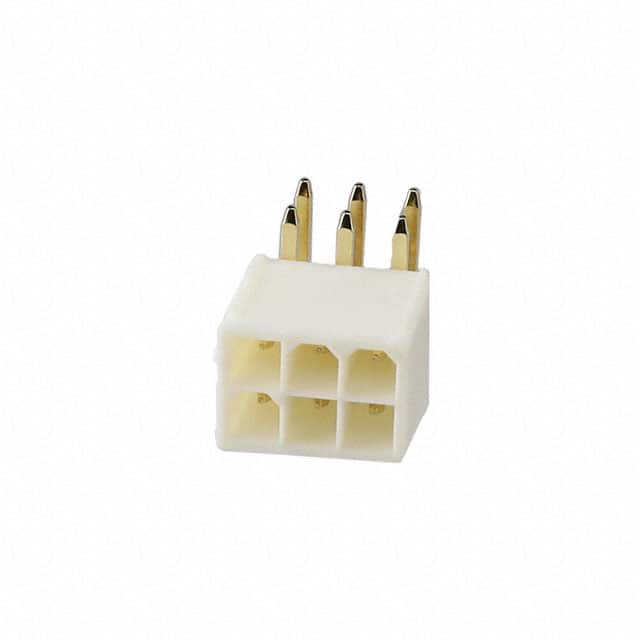 10131318-0611100LF CONN HEADER R/A 6POS 4.2MM