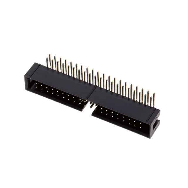 BHR-40-HUA CONN HEADER R/A 40POS 2.54MM