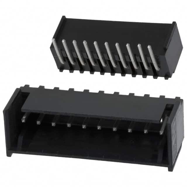 1-644803-0 CONN HEADER R/A 10POS 2.54MM