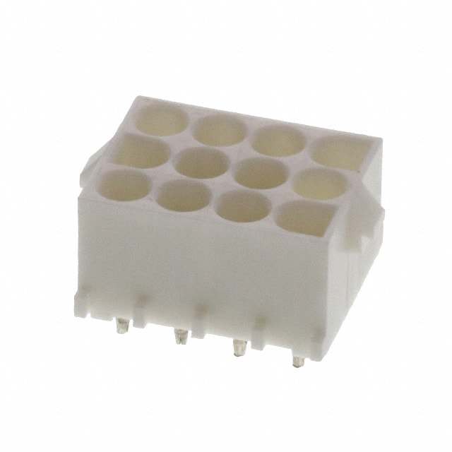 1586681-2 CONN HEADER VERT 12POS 6.35MM