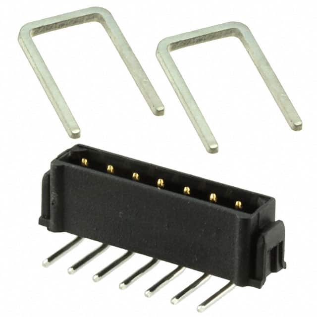 M80-8780722 CONN HEADER R/A 7POS 2MM