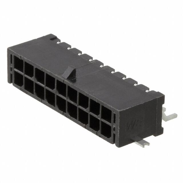 662018231722 CONN HEADER SMD R/A 18POS 3MM