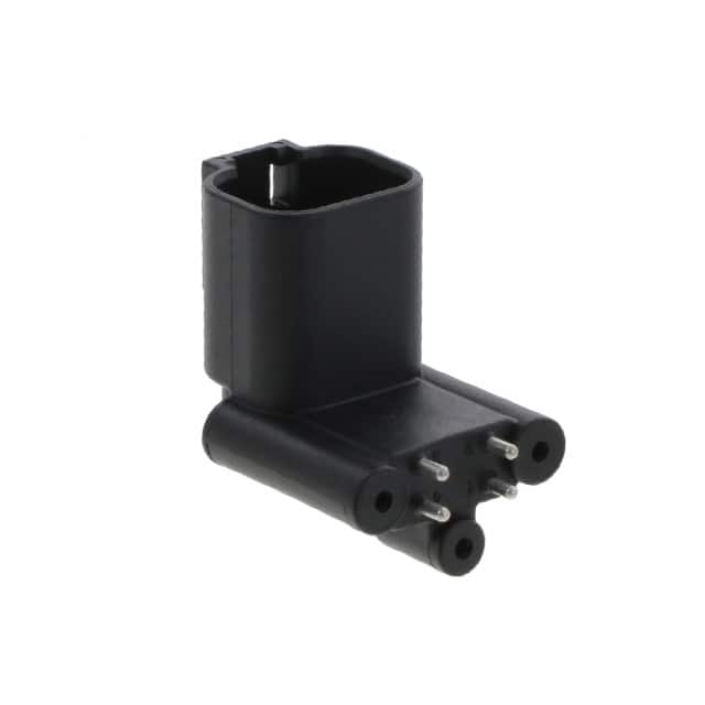ATF13-4P-BM33 BOARD MOUNT HEADER, RIGHT ANGLE,