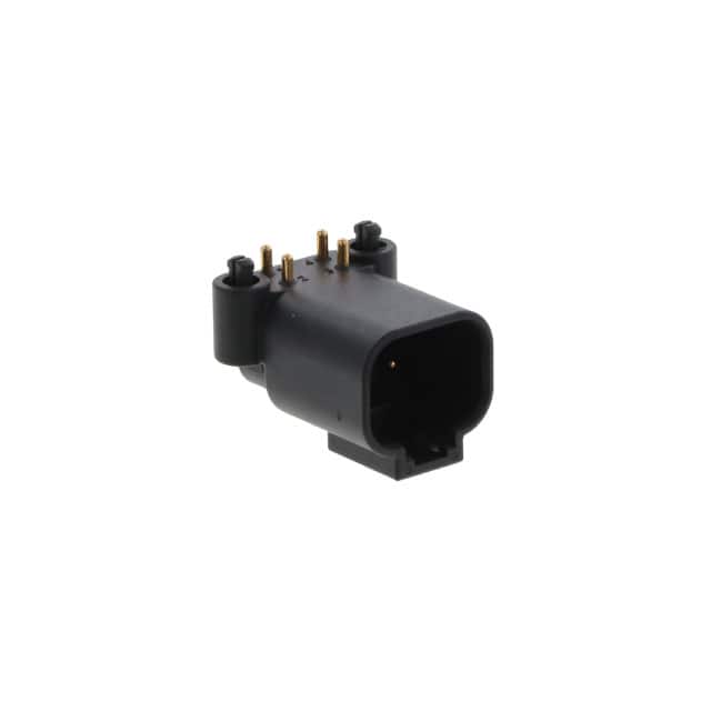ATF13-4P-BM01 BOARD MOUNT HEADER, RIGHT ANGLE,