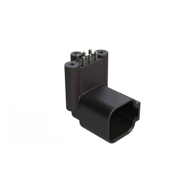 ATF13-6P-BM33 BOARD MOUNT HEADER, RIGHT ANGLE,