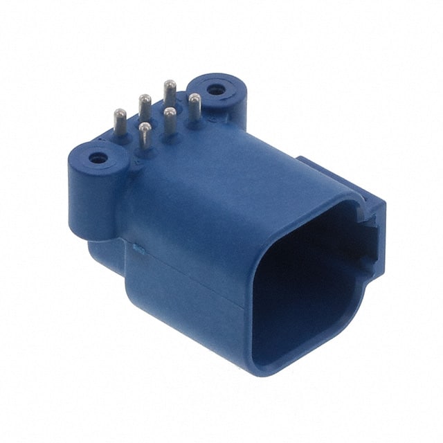 ATF13-6P2-BM13BLU BOARD MOUNT HEADER, RIGHT ANGLE,