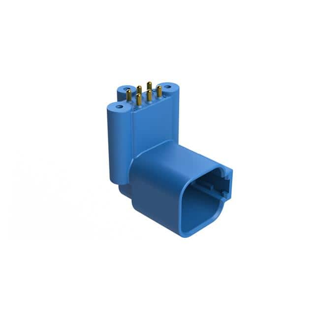 ATF13-6P2-BM31BLU BOARD MOUNT HEADER, RIGHT ANGLE,