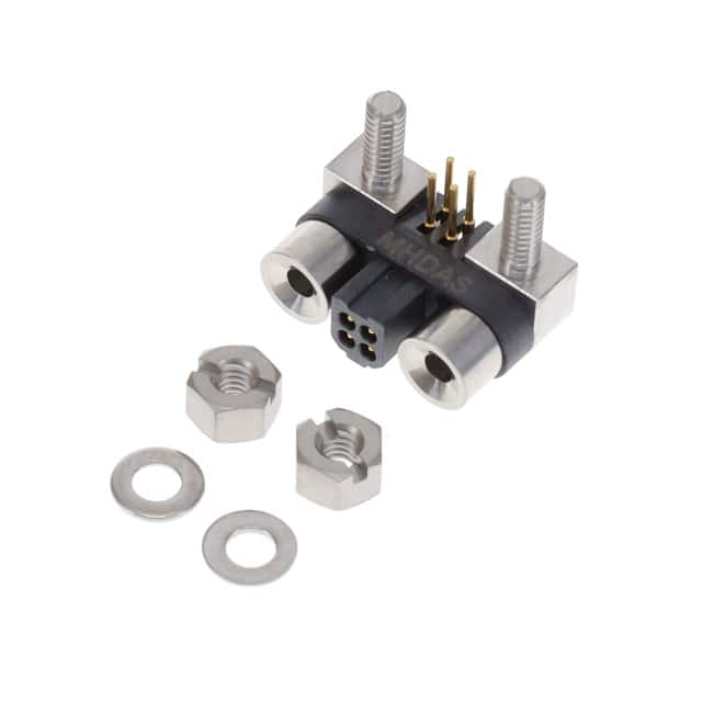 MHDAS2M004YCE61 MICRO HDAS 4 MALE RIGHT ANGLE PC