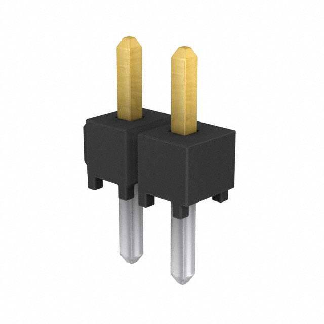 TSW-102-05-S-S CONN HEADER VERT 2POS 2.54MM