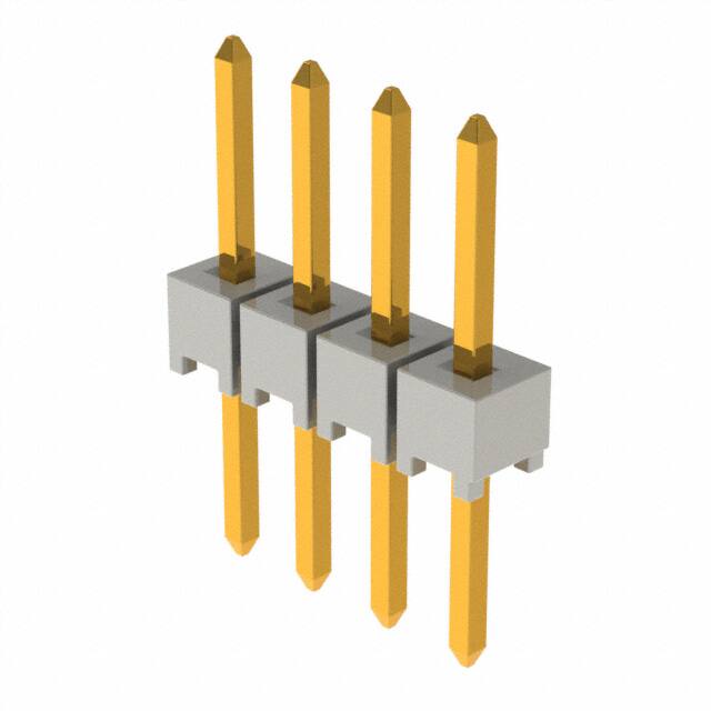 HTSW-104-08-G-S CONN HEADER VERT 4POS 2.54MM