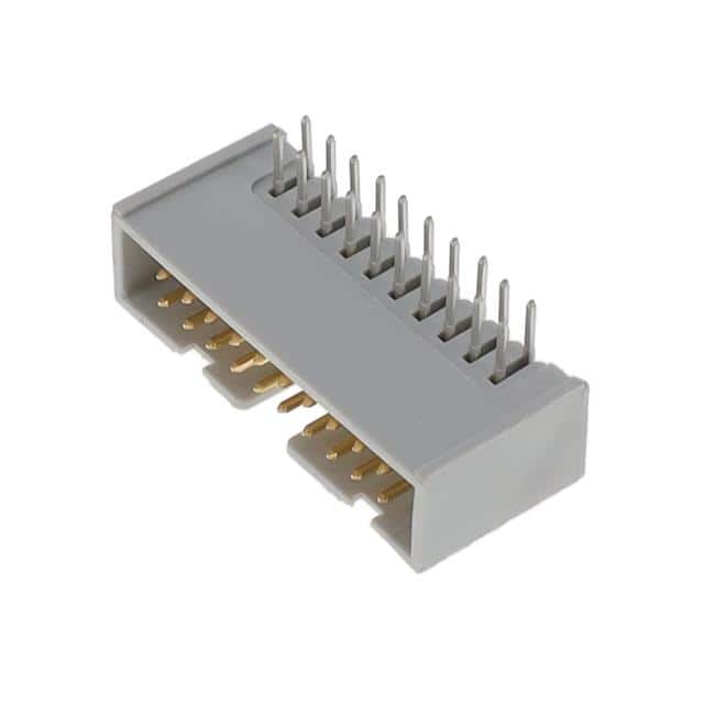 86130201013345E1LF CONN HEADER R/A 20POS 2.54MM