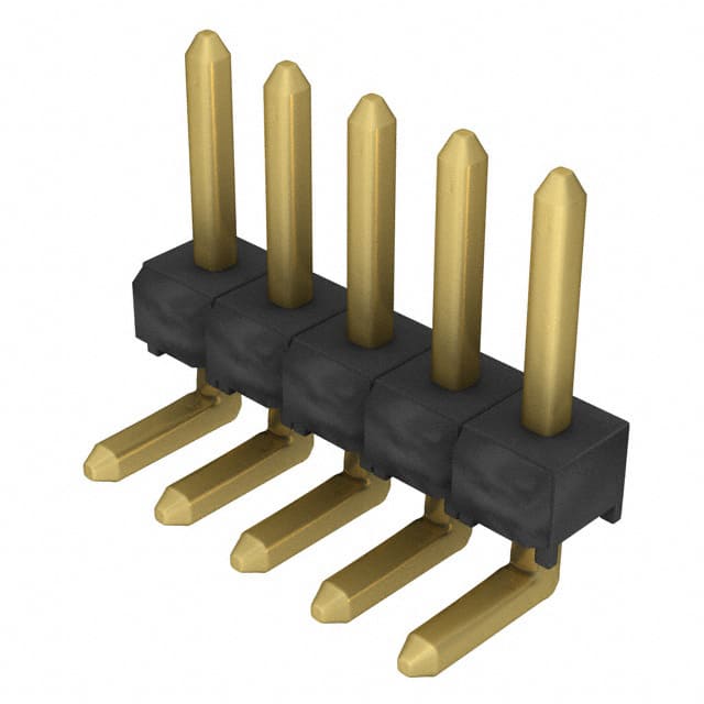 TSW-105-25-G-S-RA CONN HEADER R/A 5POS 2.54MM