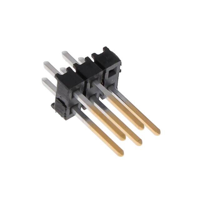 TSW-103-14-L-D-006 CONN HEADER VERT 6POS 2.54MM