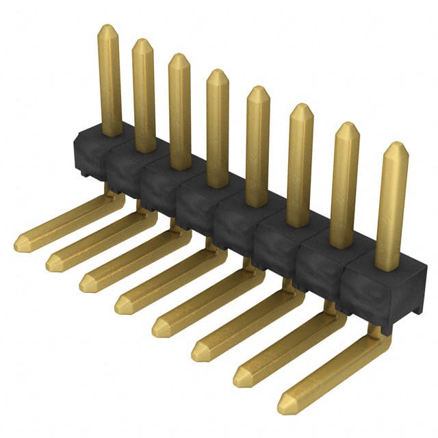 TSW-108-22-G-S-RA CONN HEADER R/A 8POS 2.54MM