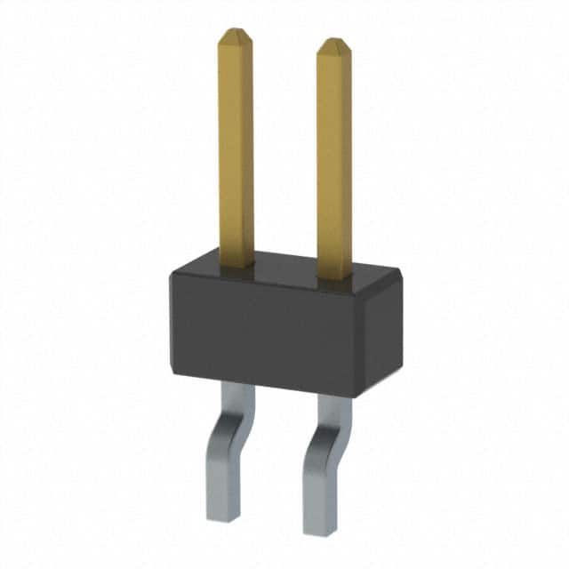 MMT-102-02-SM-SH-P-TR CONN HEADER SMD R/A 2POS 2MM