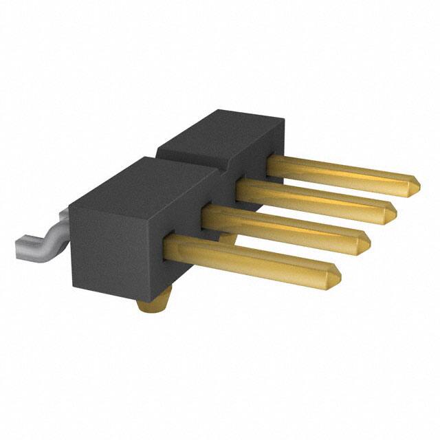 TSM-104-01-S-SH-A CONN HEADER SMD R/A 4POS 2.54MM