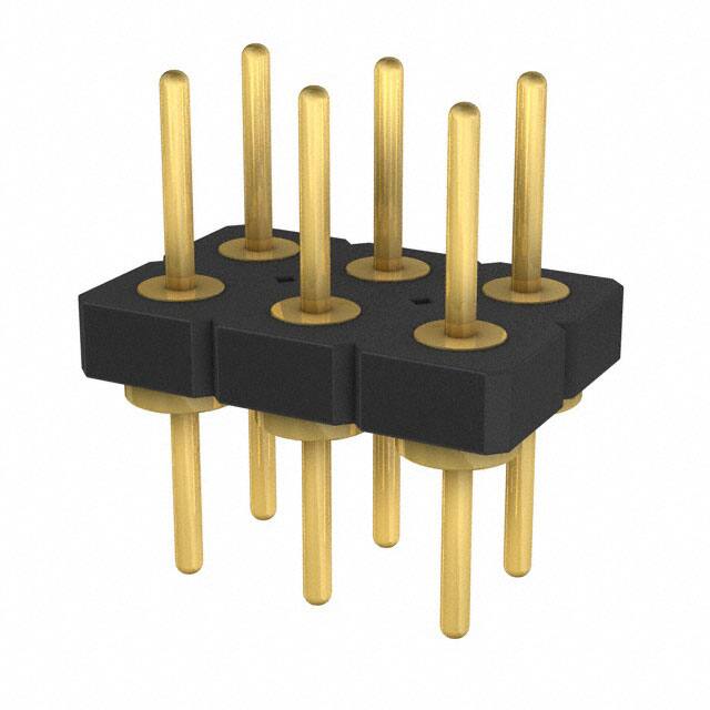 BDL-103-G-F CONN HEADER VERT 6POS 2.54MM