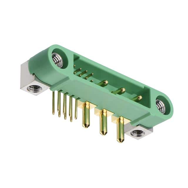 G125-MH104M4-04AD000P HDR MALE R/A 4PWR + 4SIGNAL