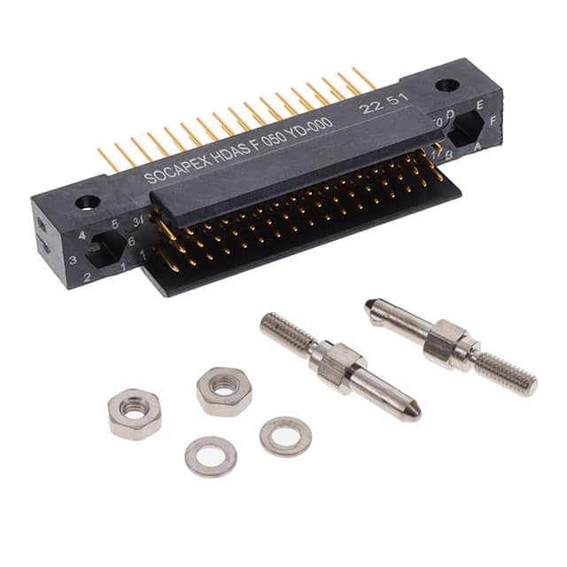 HDASF050YD-000 HDAS PLUG 50 STRAIGHT PC TAIL CO