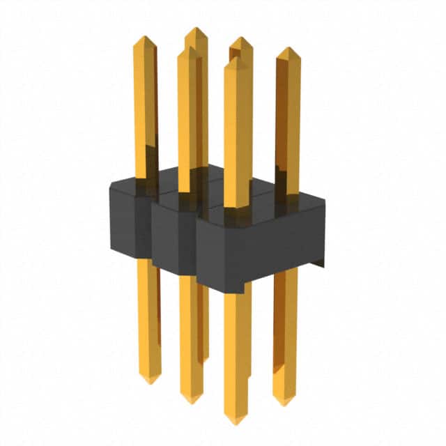 PRPC003DABN-RC CONN HEADER VERT 6POS 2.54MM